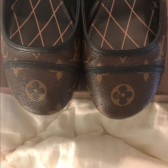AUTHENTIC LOUIS VUITTON revival ballerina flats - Picture 4 of 8